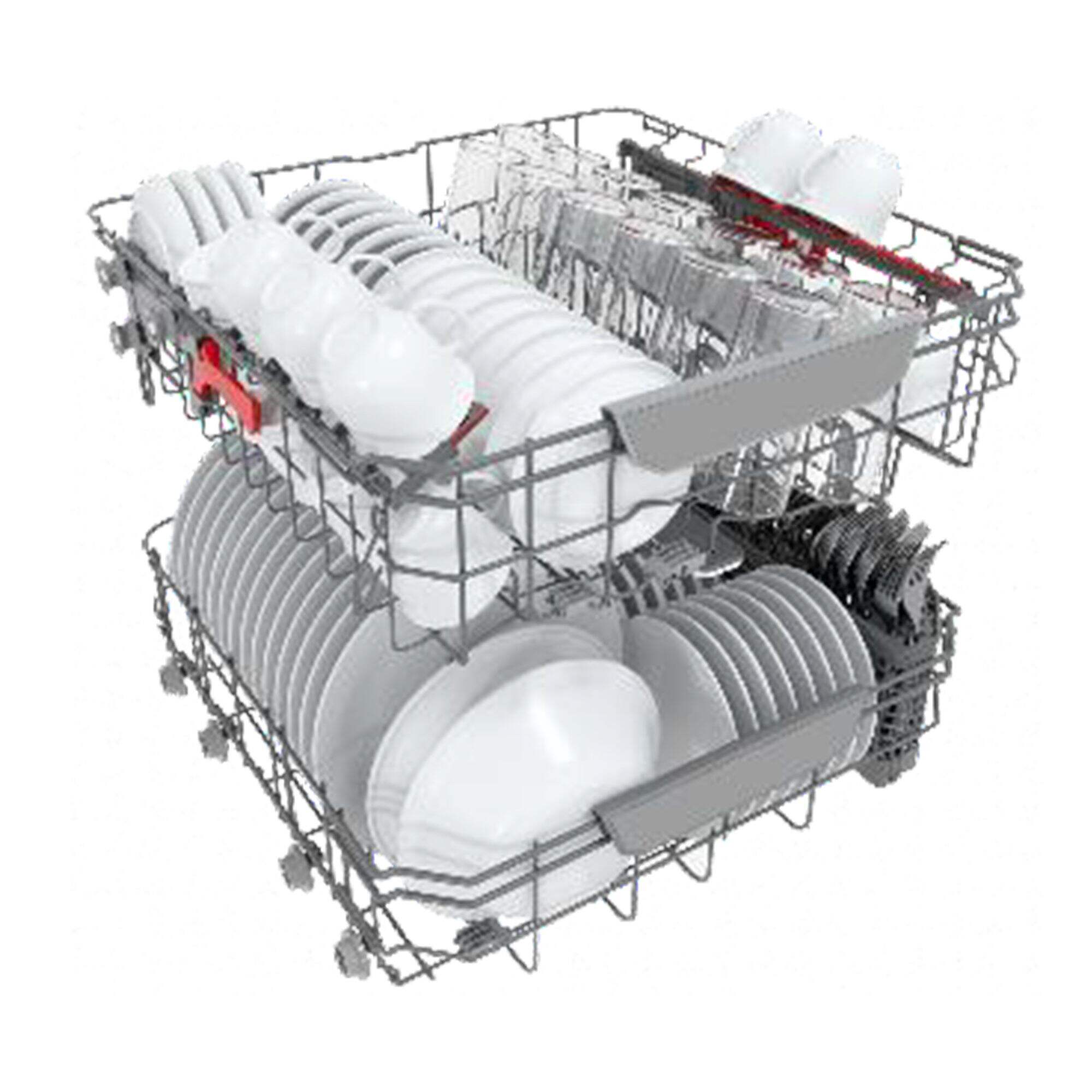 Hyxion DG1-A6301-AM 14-Place Setting Dishwasher - Silver Stainless Steel