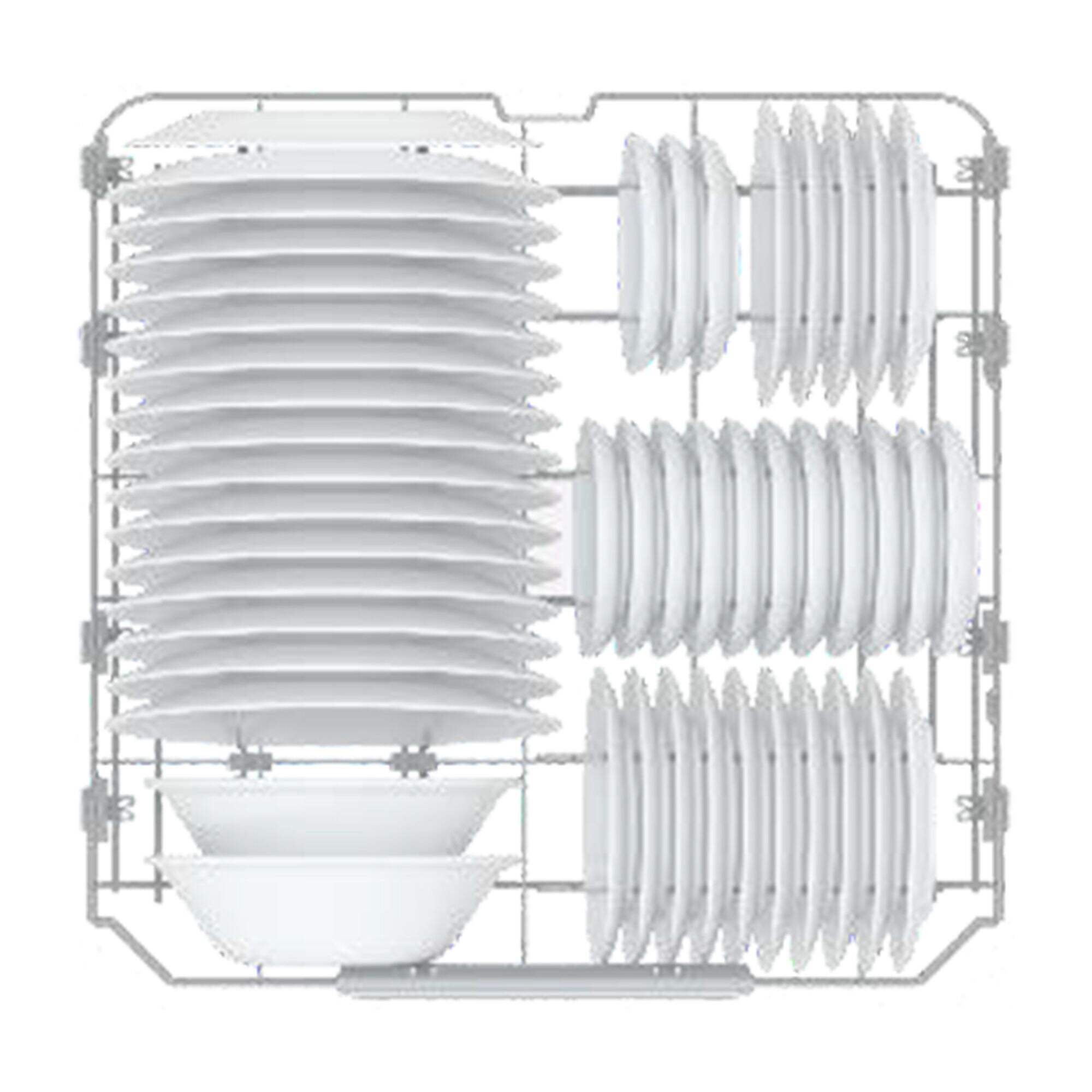 Hyxion DG1-A6302-AM 15-Place Setting Dishwasher - Silver Stainless Steel