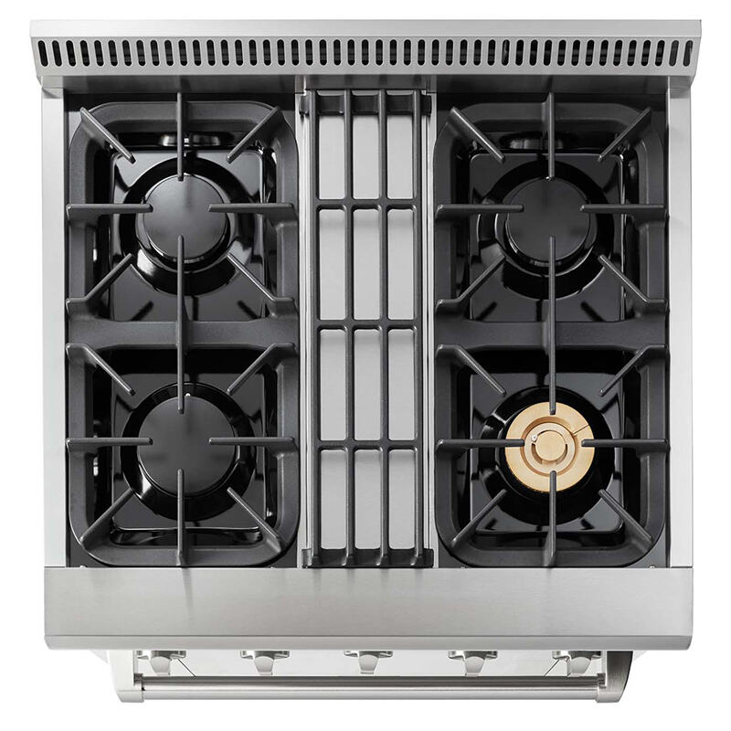 HO-RD3088U-HY 30 inch freestanding dual fuel range