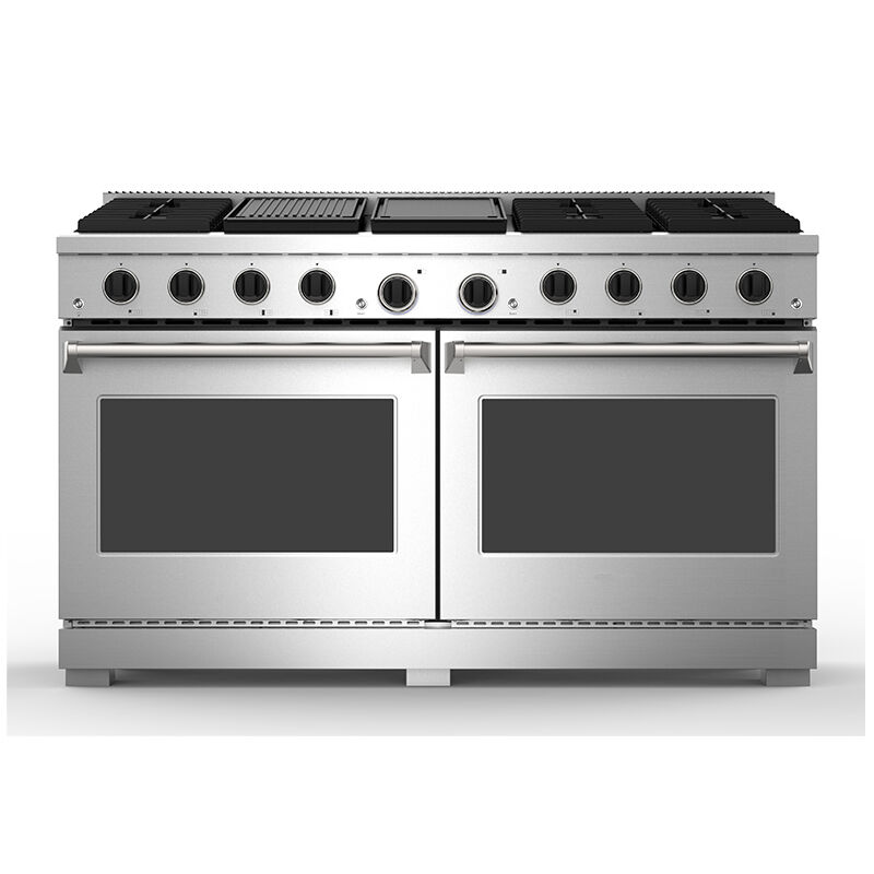 LO-RG60E-HY  60 inch Professional Dual Fuel Gas Range